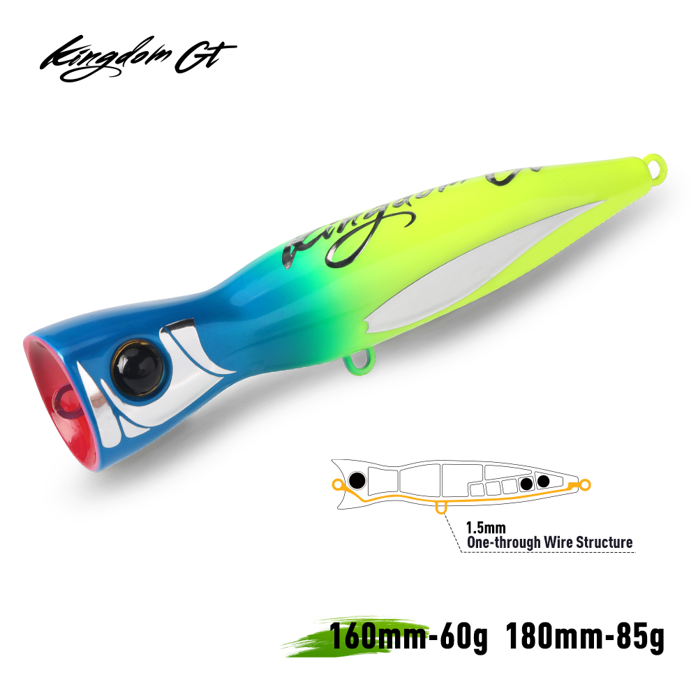 Fishing Lure Buzzbait - Kingdom GT Topwater Popper Umpan Pancing