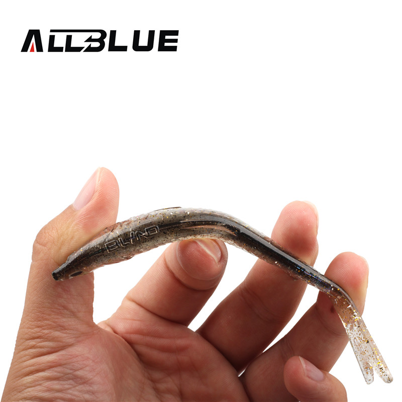 ALLBLUE 2 Buah/Lot 12.5G/13.5C - Fishing Lure Soft Plastic ulasan dan harga