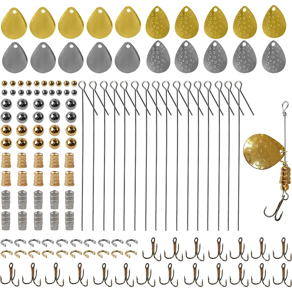 140 buah Kit pembuat umpan pan - Fishing Lure Spoon ulasan dan harga
