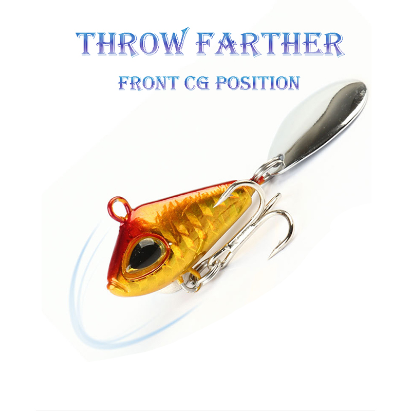 1 buah 6/11/18/22g VIB Crankba - Fishing Lure Spoon ulasan dan harga