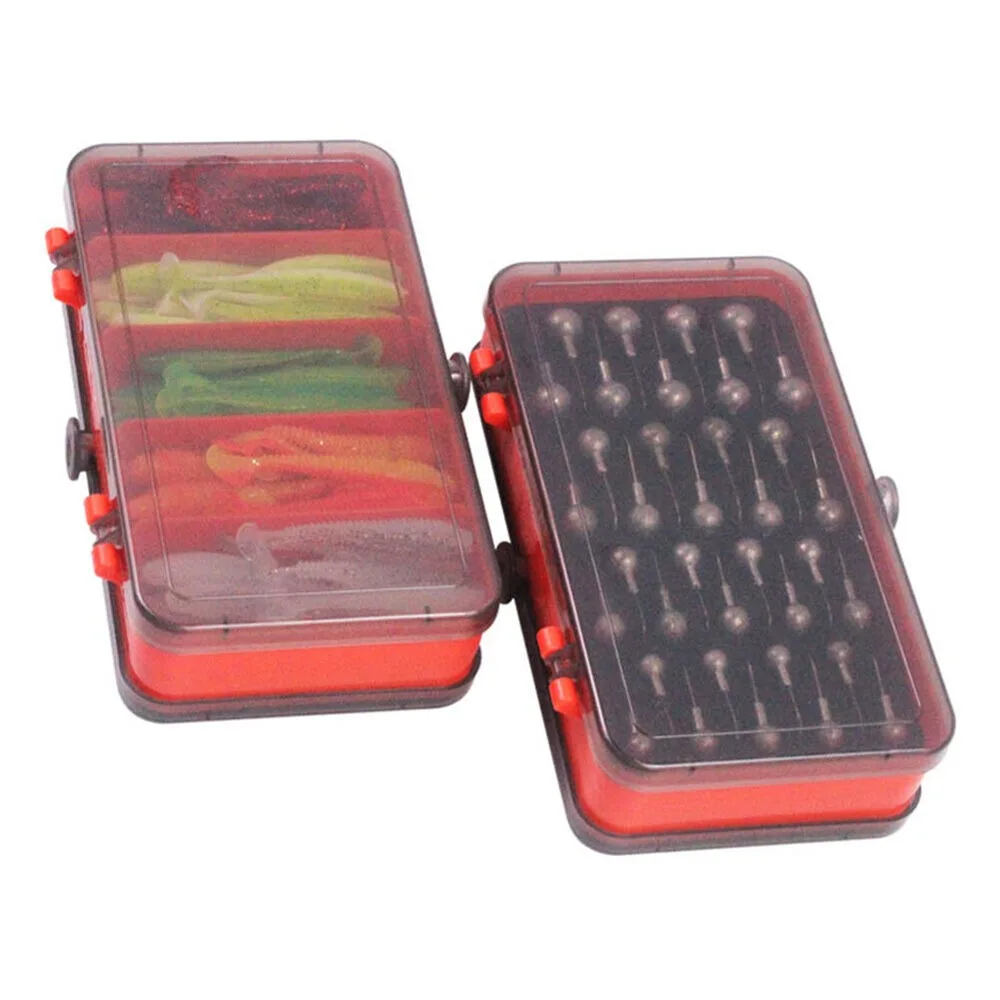 Kotak umpan engkol portabel du - Fishing Lure Soft Plastic ulasan dan harga