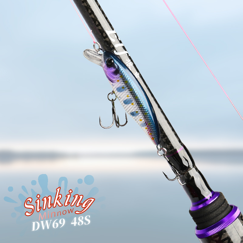TSURINOYA Memancing Umpan DW69 - Fishing Lure Jerkbait ulasan dan harga
