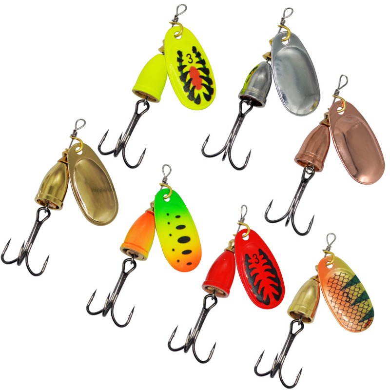 Umpan Pancing Spinner 8g Bilah - Fishing Lure Blade Bait ulasan dan harga