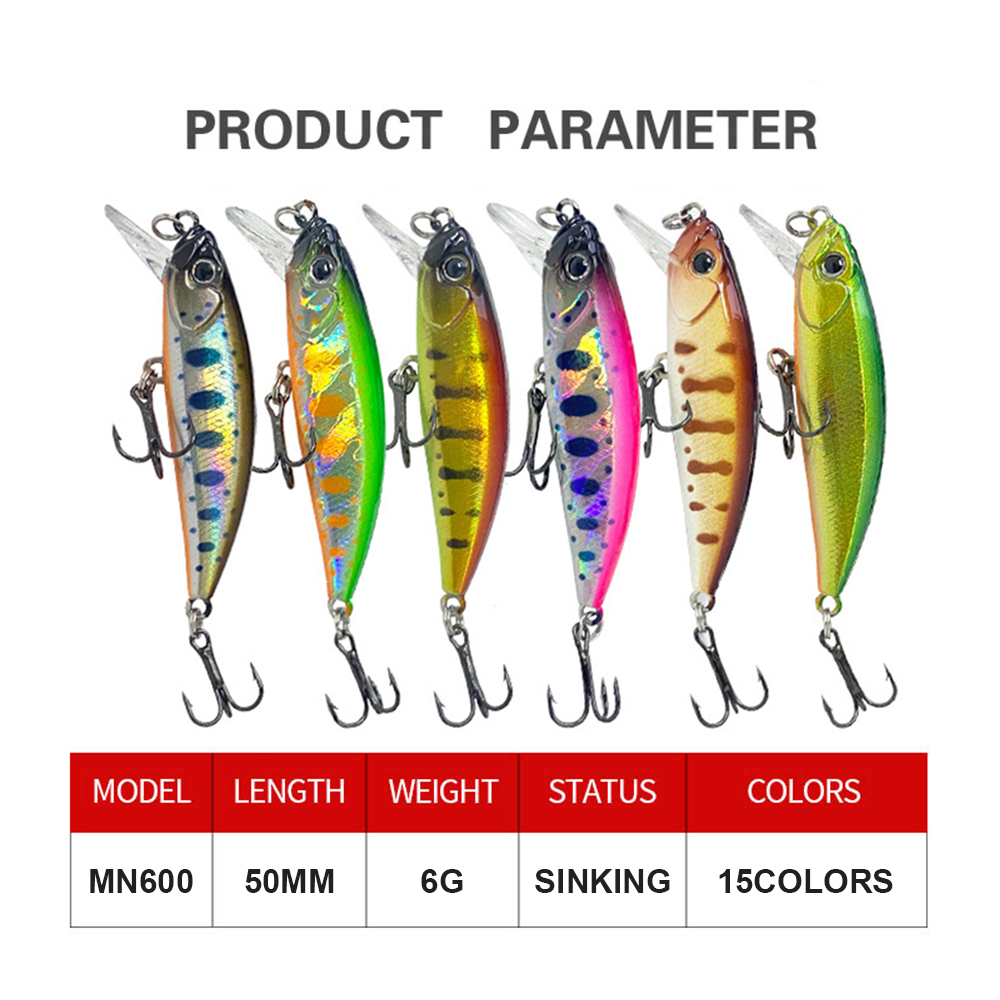 5Cm 6G Umpan Pancing Tenggelam - Fishing Lure Jerkbait ulasan dan harga