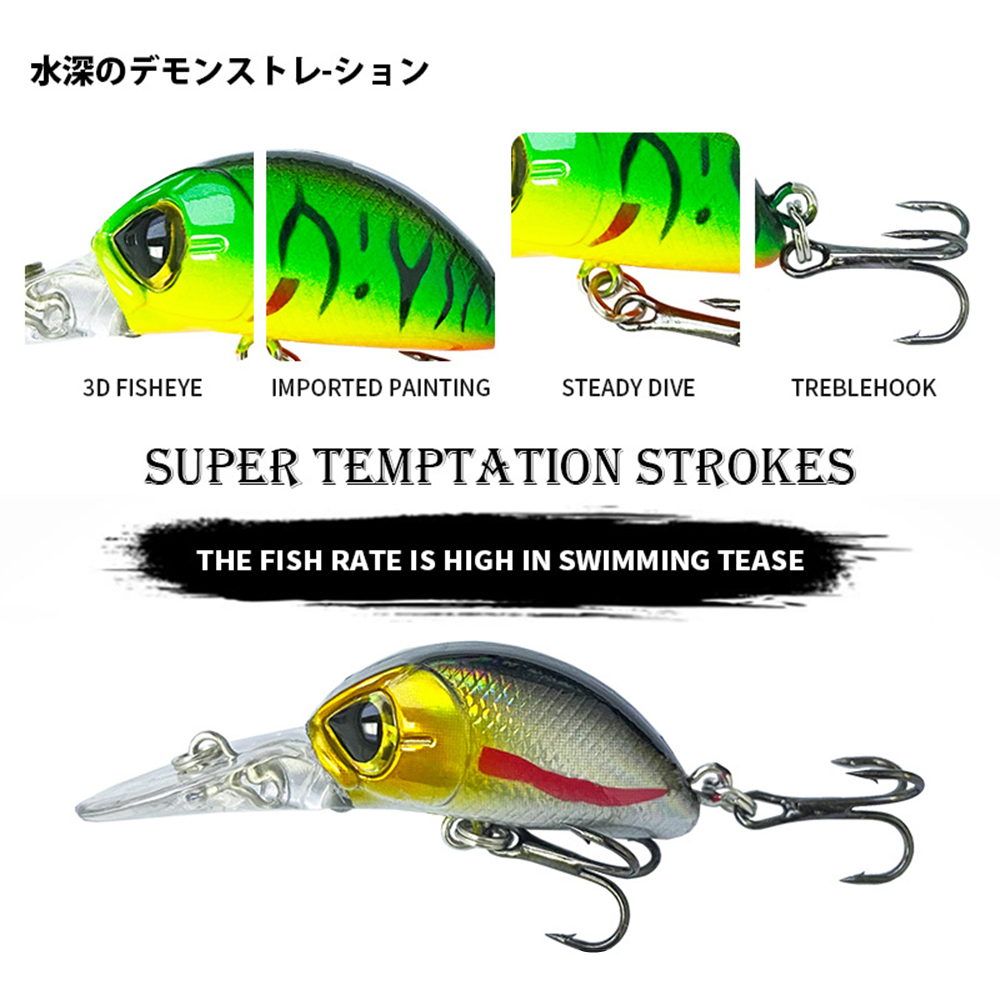 3.2Cm 4.4G Umpan Pancing Tengg - Fishing Lure Jerkbait ulasan dan harga