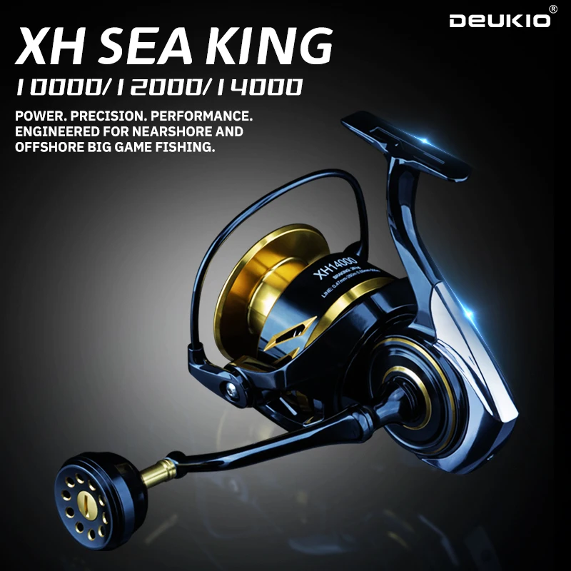 DEUKIO Reel Pemintal Jarak Jau - Abu Garcia Reel Max ulasan dan harga